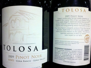 tolosa winery